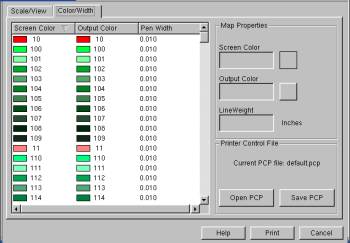 print options second tab